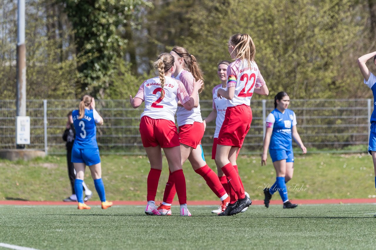 Bild 182 - wBJ SC Ellerau - Walddoerfer SV : Ergebnis: 1:8